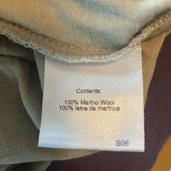 Smartwool 3/4 sleeve crew neck top M/L - Picture 6 of 6